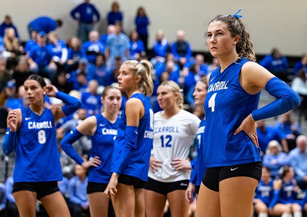 After going 37-0 and capturing Indiana's Class 4A state title, Carroll will enter the 2026 season with a 50-game win streak. The Chargers finished the season ranked No. 5 nationally by MaxPreps. (PHOTO: Justin Sicking)