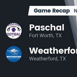 Football Game Preview: Paschal Panthers vs. Weatherford Kangaroos