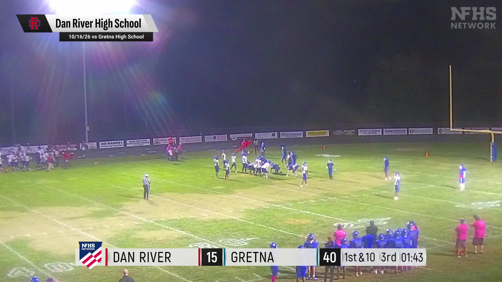 Football Recap: Dan River Edges Nelson County at the Wire + How To Watch