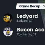 Football Game Recap: Ledyard Colonels vs. Bacon Academy Bobcats