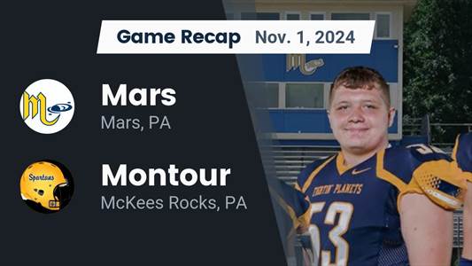 Football Game Preview: Mars Fightin' Planets vs. McKeesport Tigers