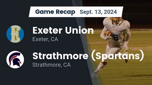 Football Game Preview: Strathmore Heads Out