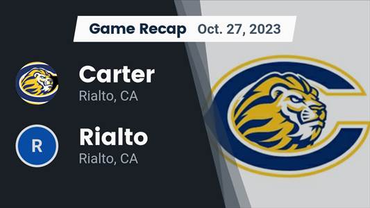 Football Game Recap: Carter Lions vs. Rialto Knights