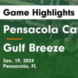 Basketball Game Recap: Gulf Breeze Dolphins vs. Milton Panthers