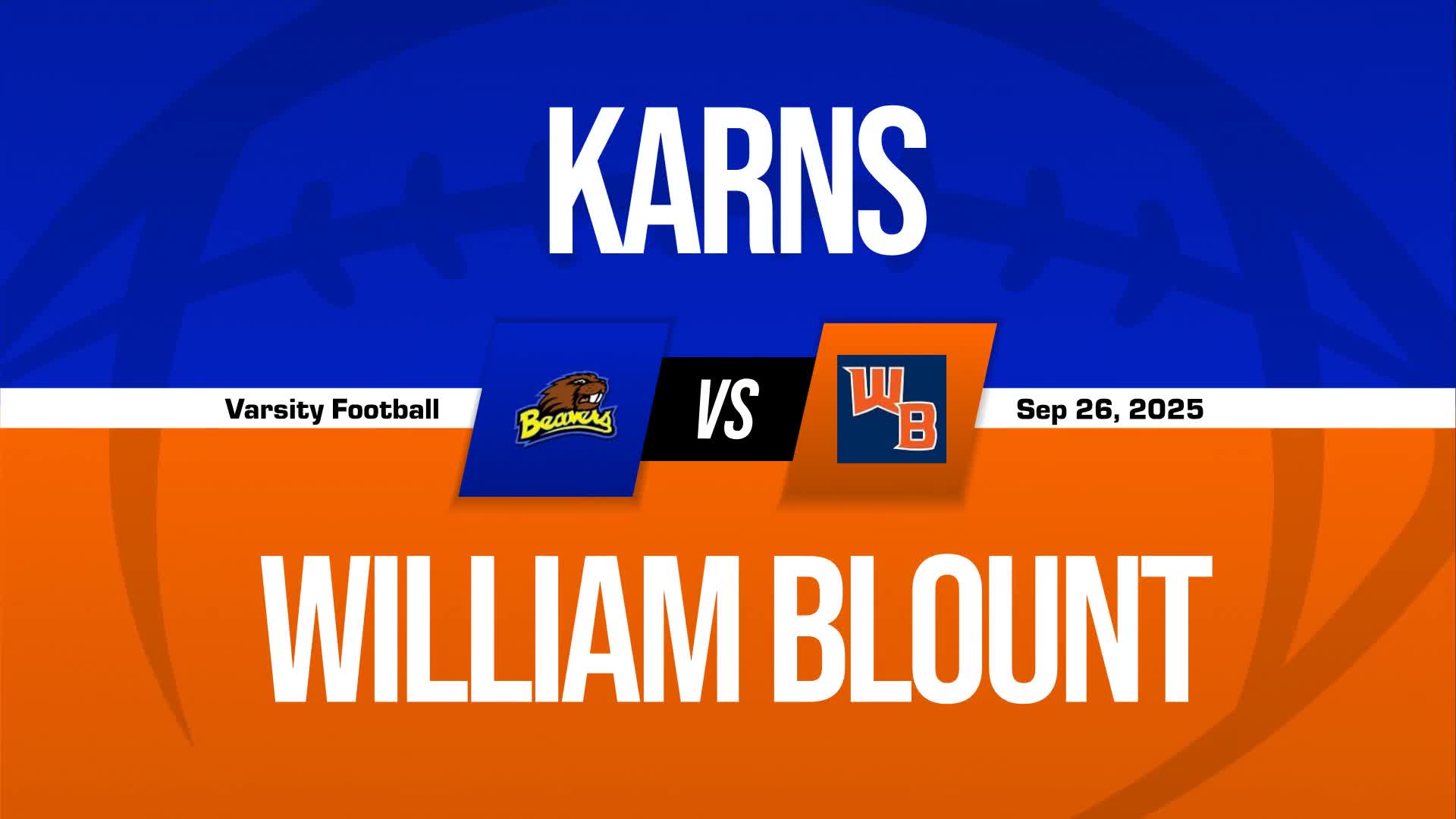 Football Recap: William Blount Victorious + How To Watch