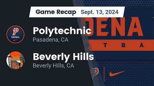 Football Game Preview: Polytechnic Panthers vs. La Canada Sparta