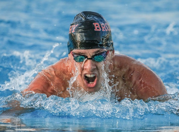 The Brophy College Prep boys swim program has won the past 30 Arizona state titles.