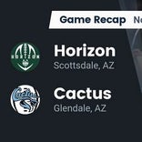 Football Game Preview: Cactus Shadows Falcons vs. Horizon Huskies