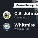 Football Game Recap: Whitmire Wolverines vs. C.A. Johnson Hornets