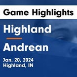 Andrean piles up the points against Lowell