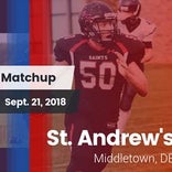 Football Game Recap: Seaford vs. St. Andrew's