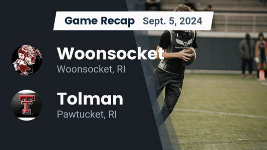 Football Recap: Woonsocket Falls Short Against Ranked South King