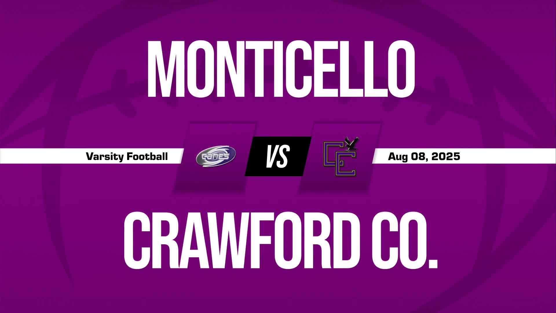 Football Recap: Crawford County Starts Season with  Defeat on th