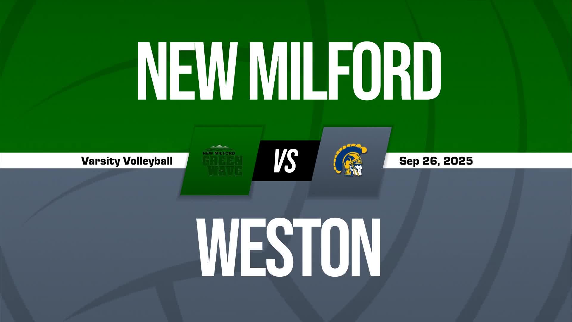 Volleyball Recap: Weston Gets the Win