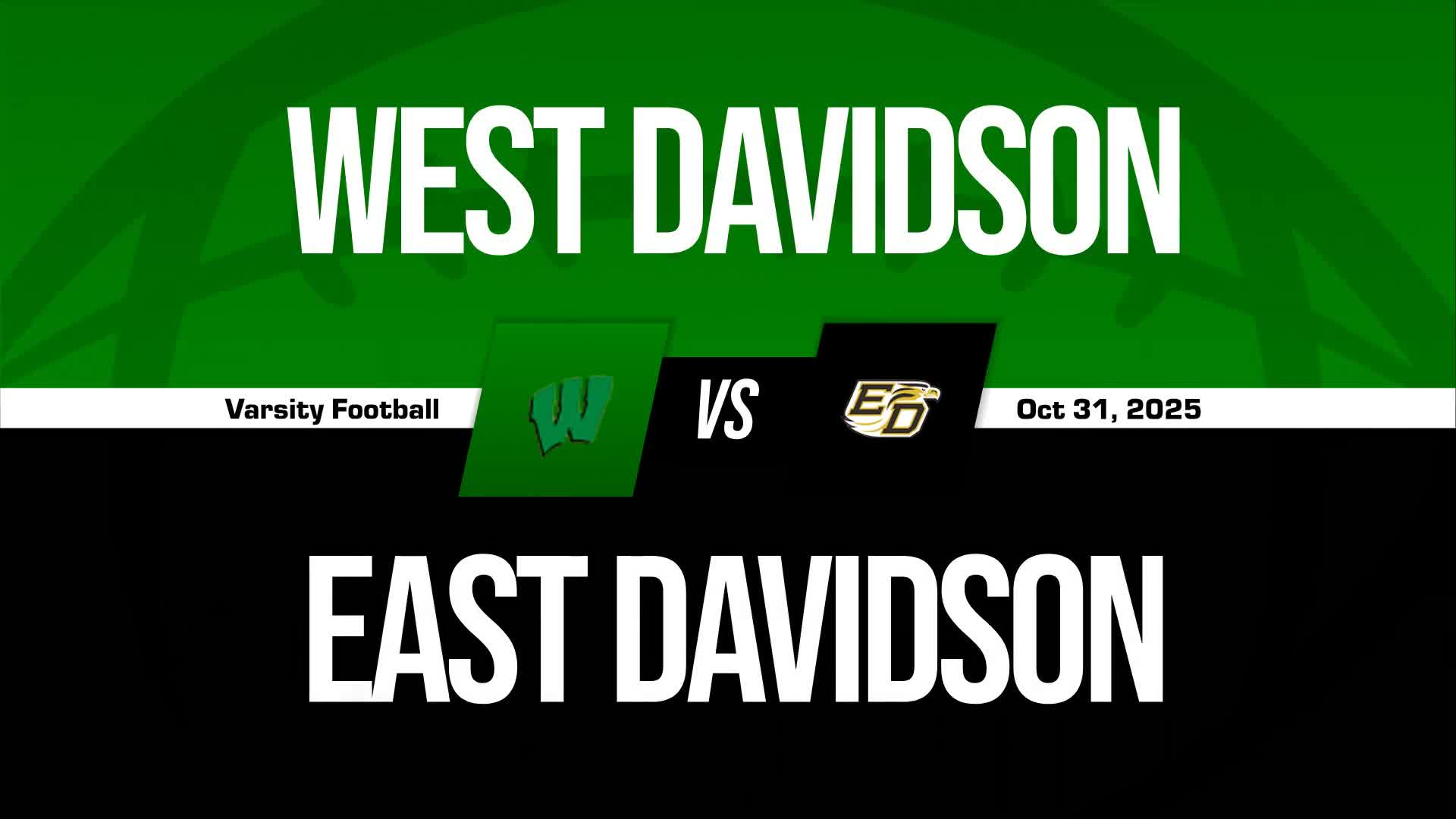 Football Recap: East Davidson Takes a Loss + How To Watch
