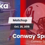 Football Game Recap: Conway Springs vs. Eureka