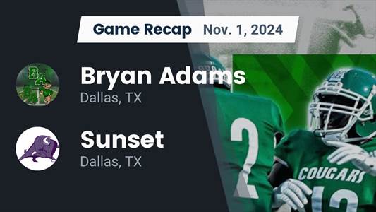 Football Game Preview: Sunset Bison vs. West Mesquite Wranglers