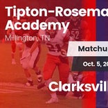Football Game Recap: Clarksville Academy vs. Tipton-Rosemark Aca