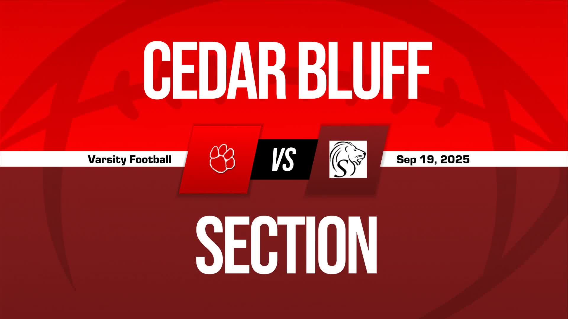 Football Game Preview: Section Lions vs. Appalachian Eagles