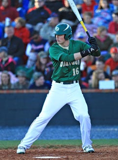 Meadows bats in this year's National HighSchool Invitational.