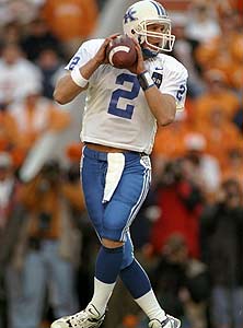 Tim Couch at Kentucky during 1998 season.