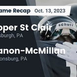 Football Game Recap: Canon-McMillan Big Macs vs. Mt. Lebanon Blue Devils