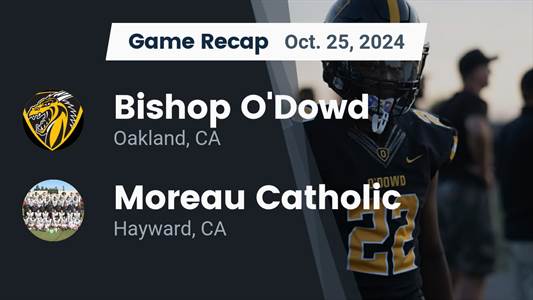 Football Recap: Friday's  Loss Ends Moreau Catholic's Winning St