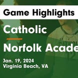 Norfolk Academy snaps three-game streak of wins at home