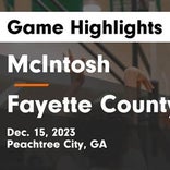 Fayette County vs. McIntosh