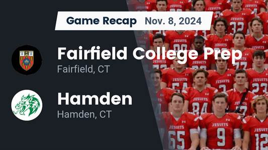 Football Recap: Hamden Snaps Eight-Game Streak of Losses on the 