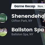 Ballston Spa vs. Shenendehowa