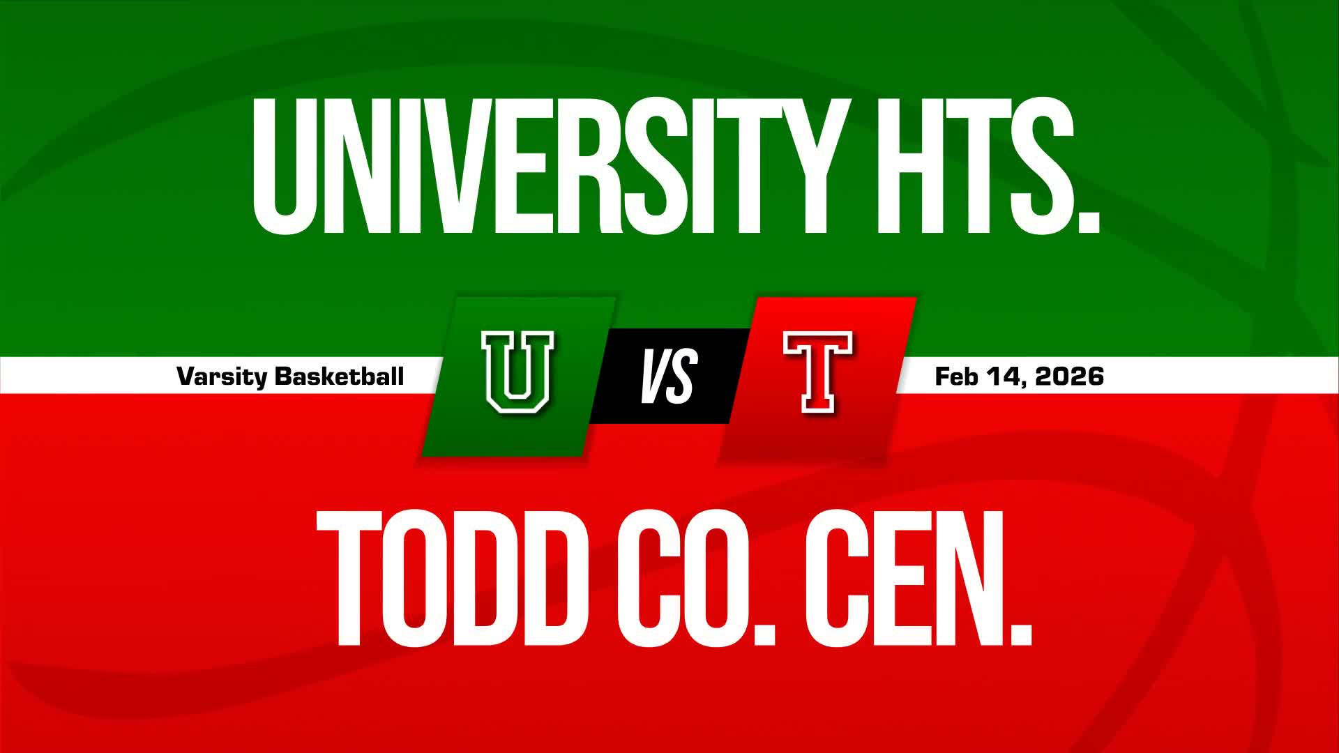 Basketball Recap: University Heights Wins Going Away Against Todd County Central + How To Watch