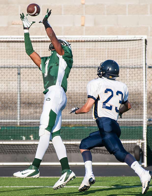 Marven Beauvais, Barrington at Cranston East, Sept. 23