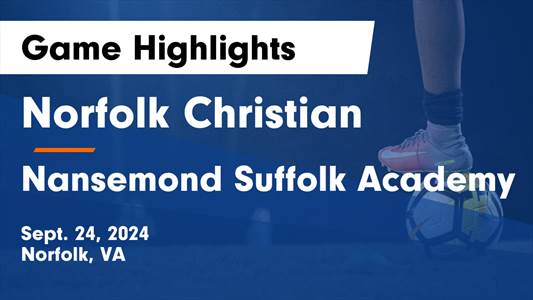 Soccer Recap: Nansemond-Suffolk Academy Comes Up Short