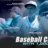 Baseball coaches with over 1,000 wins