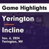 Basketball Game Recap: Yerington Lions vs. Incline Highlanders