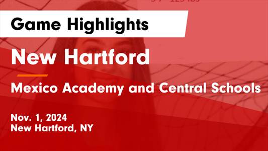 Soccer Recap: New Hartford's  Win  on Tuesday Extends Winning Streak to Ten