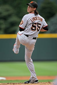 Tim Lincecum, San Francisco Giants.
