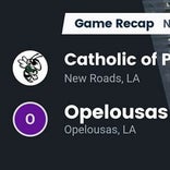 Football Game Preview: Opelousas Catholic vs. Covenant Christian