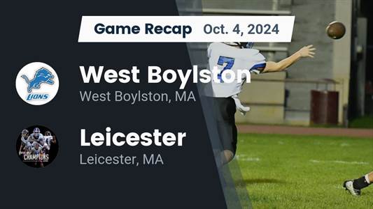 Football Game Preview: West Boylston/Tahanto Lions vs. Clinton Gaels