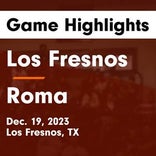 Roma vs. Los Fresnos