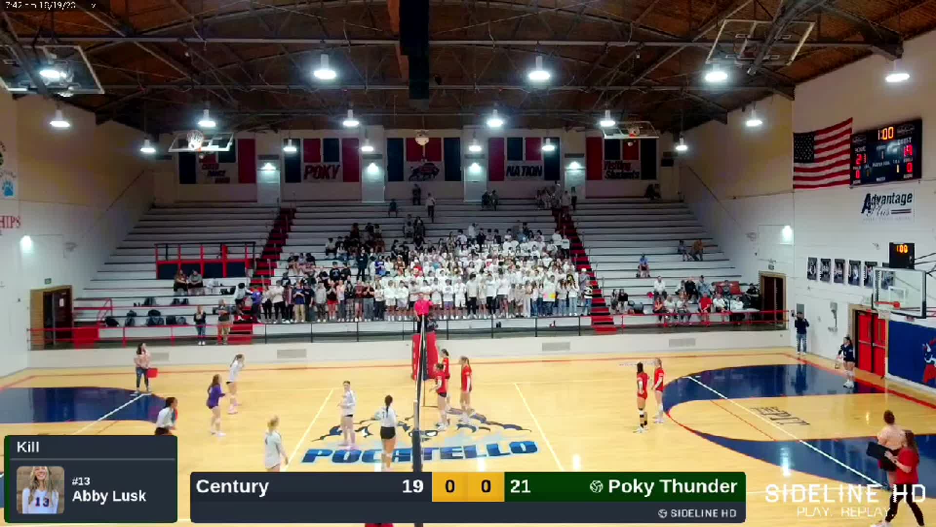 Volleyball Recap: Pocatello Picks Up Third Consecutive  Win