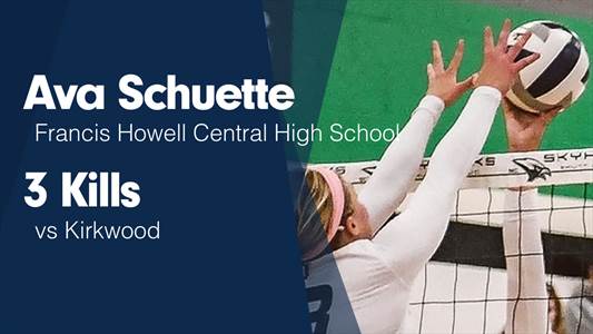 Ava Schuette Game Report: vs Howell North