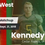 Football Game Recap: Davenport West vs. Kennedy