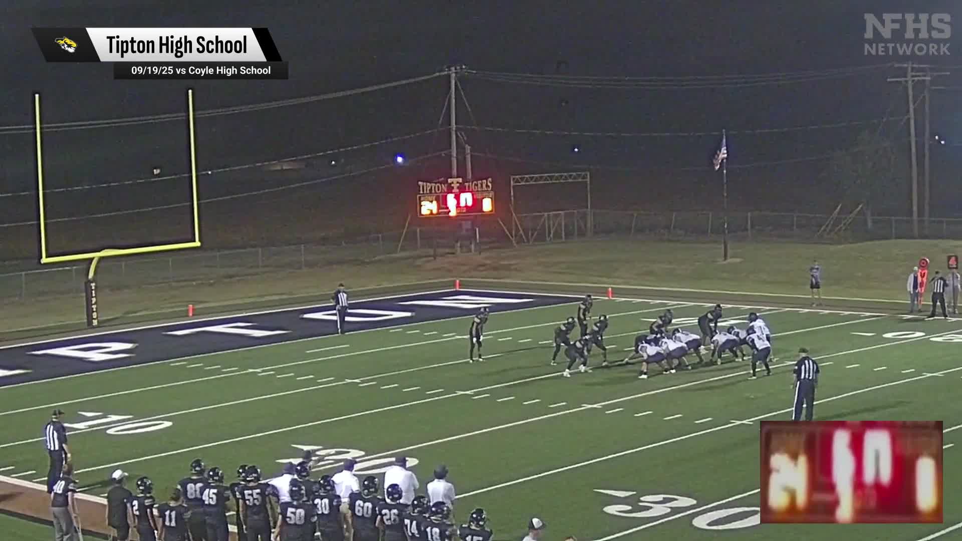 Football Recap: Tipton Comes Up Short in High-Profile  Contest w