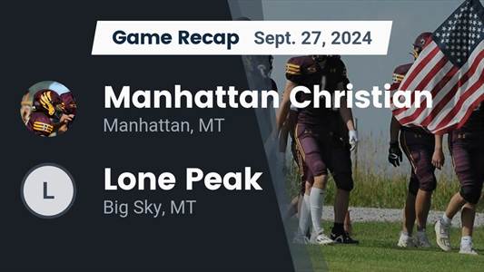 Football Game Preview: Manhattan Christian Eagles vs. Flint Creek co-op [Drummond/Granite] Titans