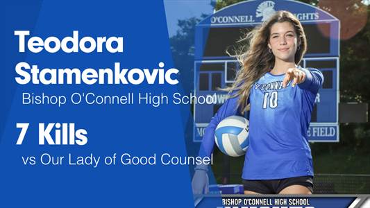 Teodora Stamenkovic Game Report: vs St. Catherine's