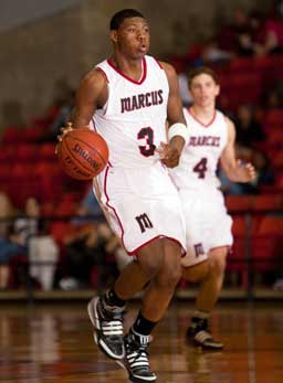 Marcus Smart averaged over 16 points and nine rebounds as a sophomore.