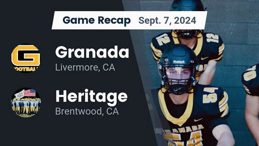 Football Recap: Granada Wins Going Away Against Castro Valley