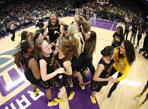 Clovis West celebrated another great comeback win from the CIF Championships on Saturday.